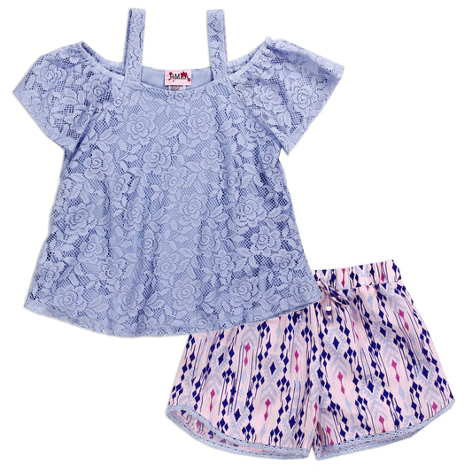 RMLA 4-6X Girls 2-Piece Short Set (Pack of 6)