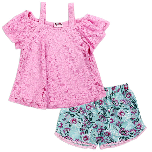 RMLA 4-6X Girls 2-Piece Short Set (Pack of 6)