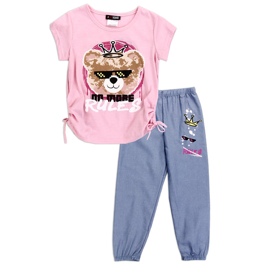 #GIRLSQUAD 4-6X Girls 2-Piece Jogger Set (Pack of 6)