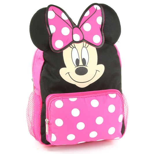 MINNIE MOUSE Mini 10" Backpack with 3D Ears (Pack of 3)