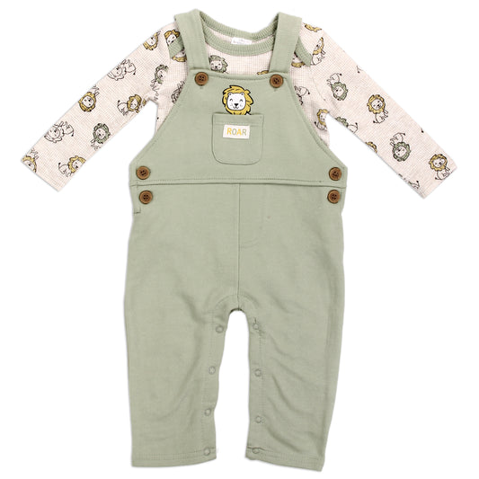 LITTLE BEGINNINGS Boys Newborn 2-Piece Overall Set (Pack of 6)