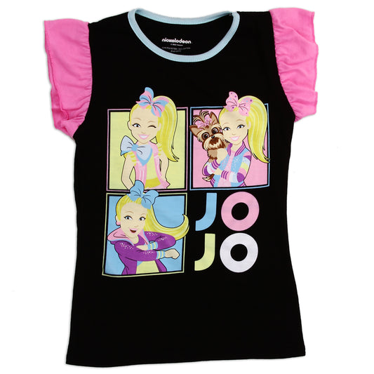 JOJO SIWA Girls 4-6X T-Shirt (Pack of 6)