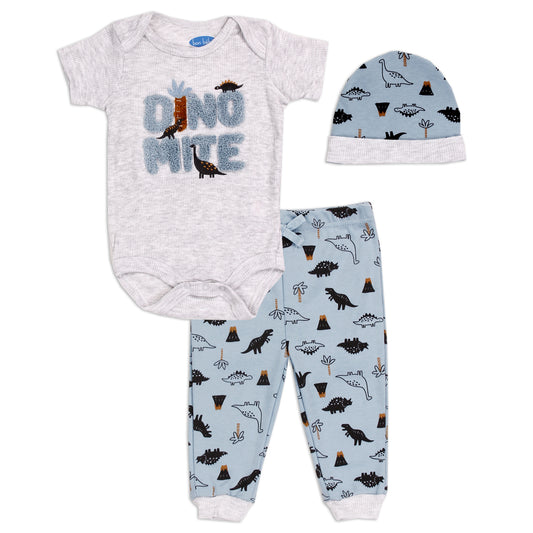 BON BEBE Boys Newborn 3-Piece Pant Set (Pack of 6)