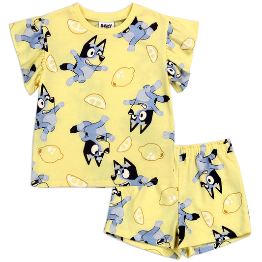 BLUEY Girls 4-6X 2-Piece FT Short Set (Pack of 6)