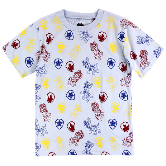 PAW PATROL Boys 4-7 T-Shirt (Pack of 6)