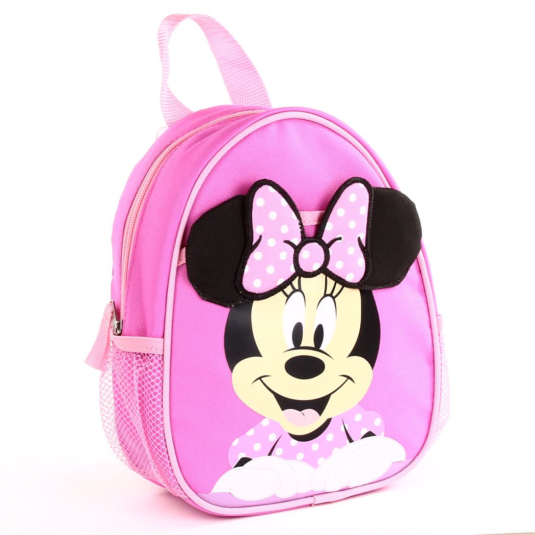 MINNIE MOUSE Mini 10" Backpack with Harness & Lead (Pack of 3)