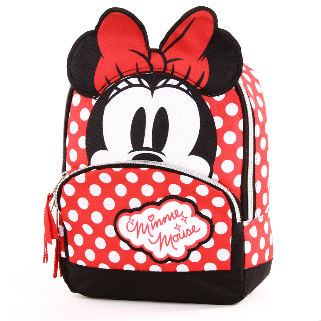 MINNIE MOUSE Mini 10" Backpack with Harness & Lead (Pack of 3)