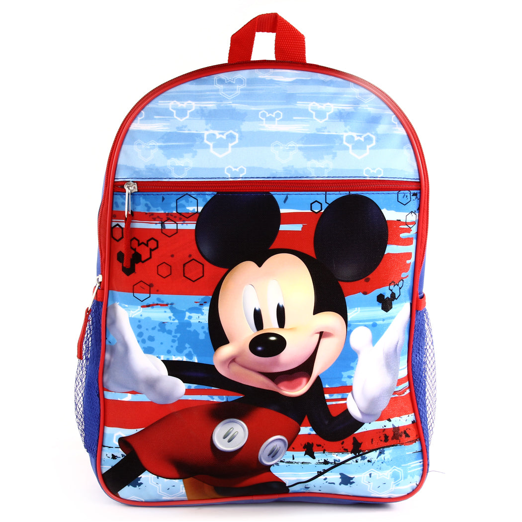 MICKEY MOUSE Deluxe 16" Backpack (Pack of 3)