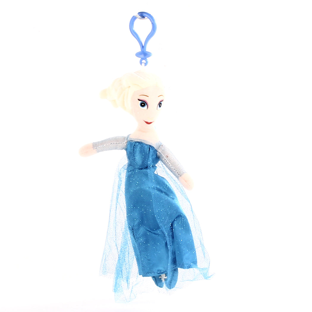 FROZEN ELSA 7" Plush Coin Clip (Pack of 4)