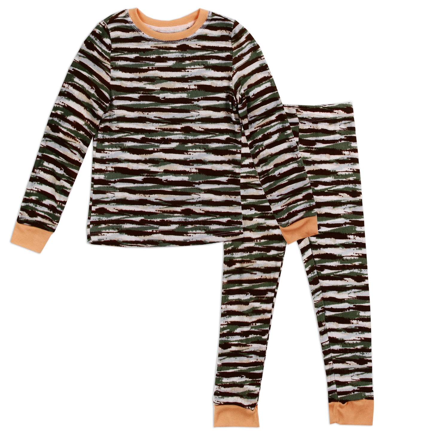 Boys 2T-4T Poly/Spandex 2-Piece Pajama Set (Pack of 6)