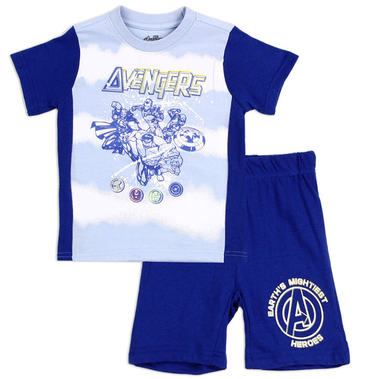 AVENGERS Boys Toddler 2-Piece Short Set (Pack of 4)