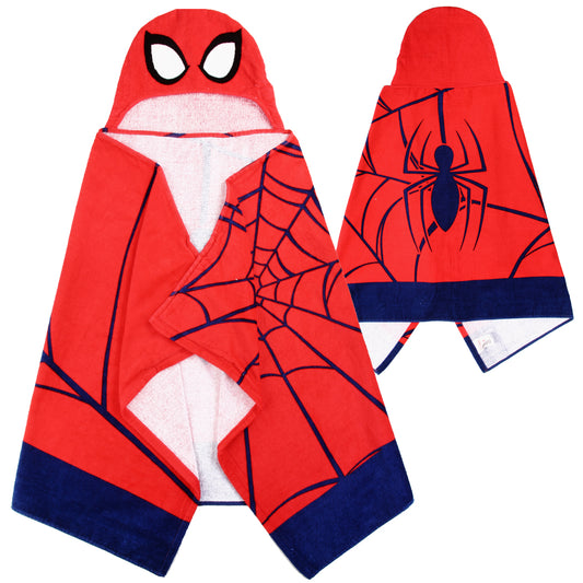 SPIDER-MAN Kid's Hooded Towel (Pack of 3)