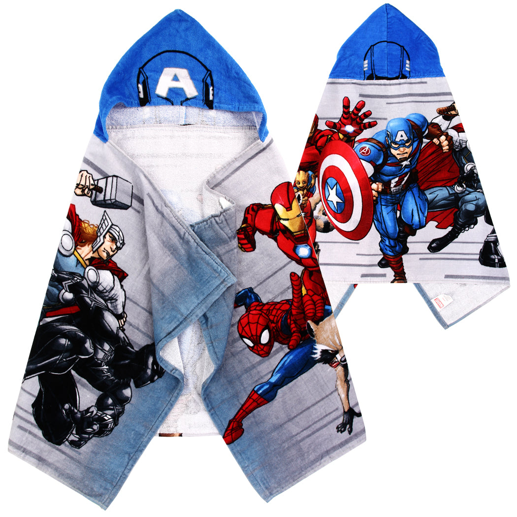 AVENGERS Kid's Hooded Towel (Pack of 3)