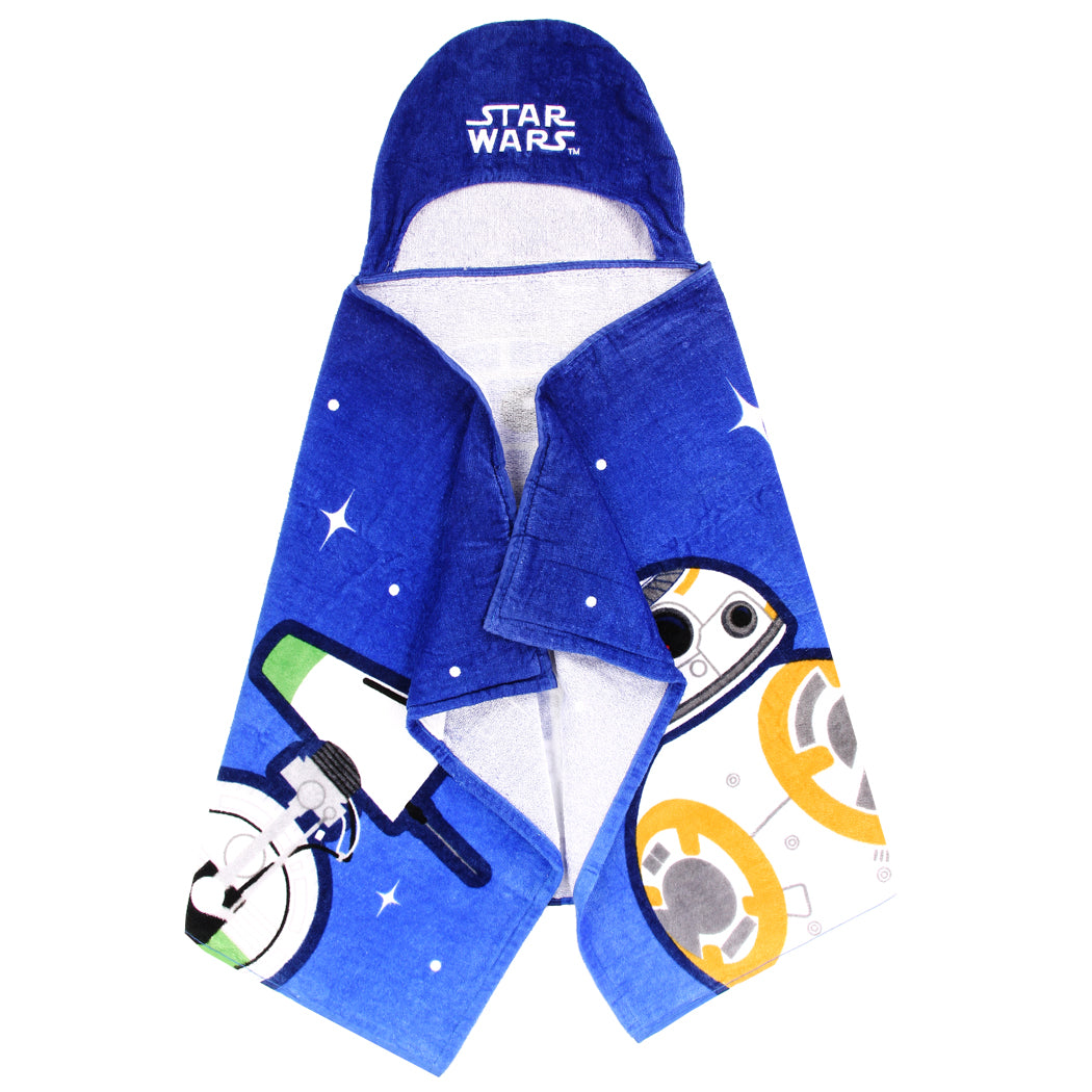 STAR WARS Kid's Hooded Towel (Pack of 3)