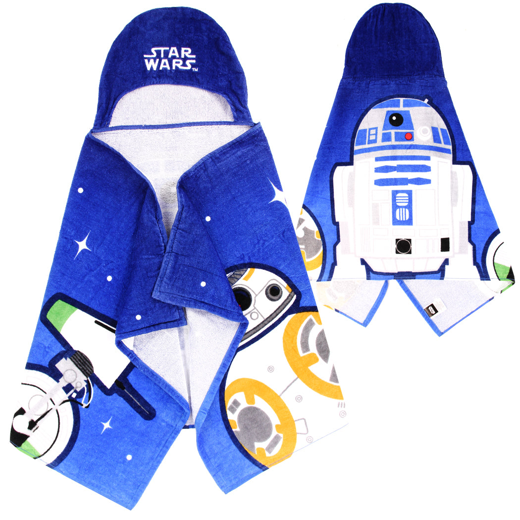 STAR WARS Kid's Hooded Towel (Pack of 3)