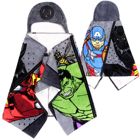 AVENGERS Kid's Hooded Towel (Pack of 3)