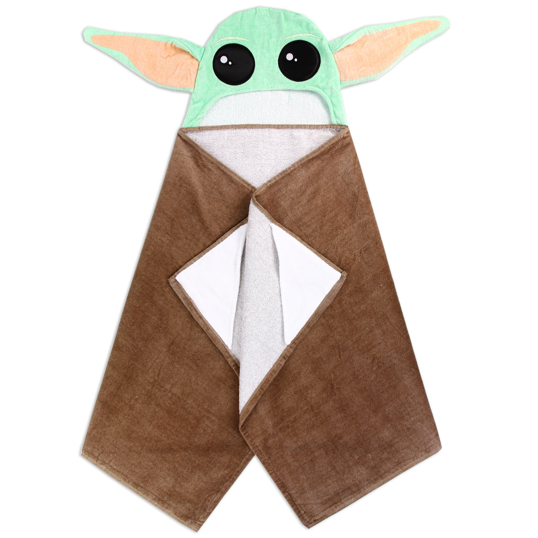 BABY YODA Kid's Hooded Towel (Pack of 3)