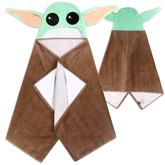 BABY YODA Kid's Hooded Towel (Pack of 3)