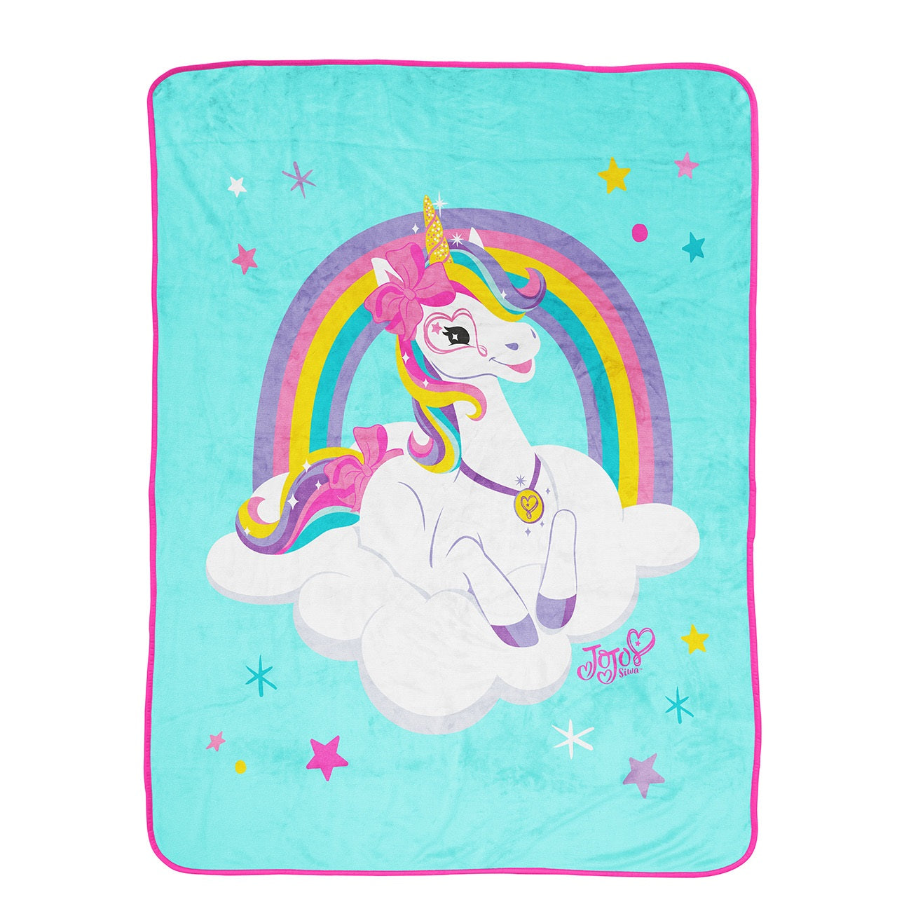 JOJO SIWA Kids' Plush Throw Blanket (Pack of 3)