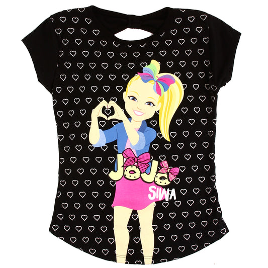 JOJO SIWA Girls 4-6X T-Shirt (Pack of 6)