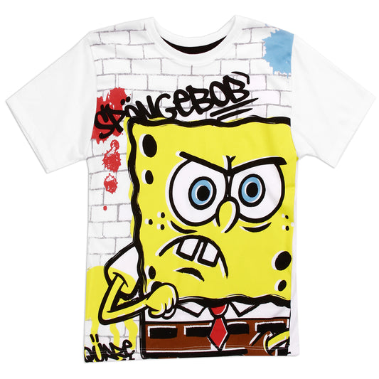 SPONGE BOB Boys Youth T-Shirt (Pack of 6)