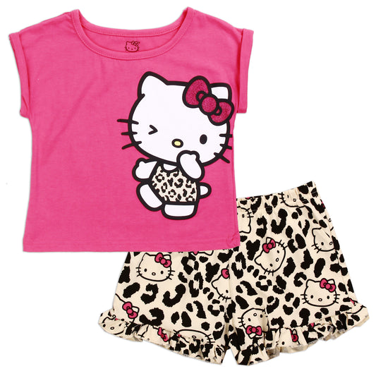 HELLO KITTY 12-24M Girls 2-Piece Short Set (Pack of 6)