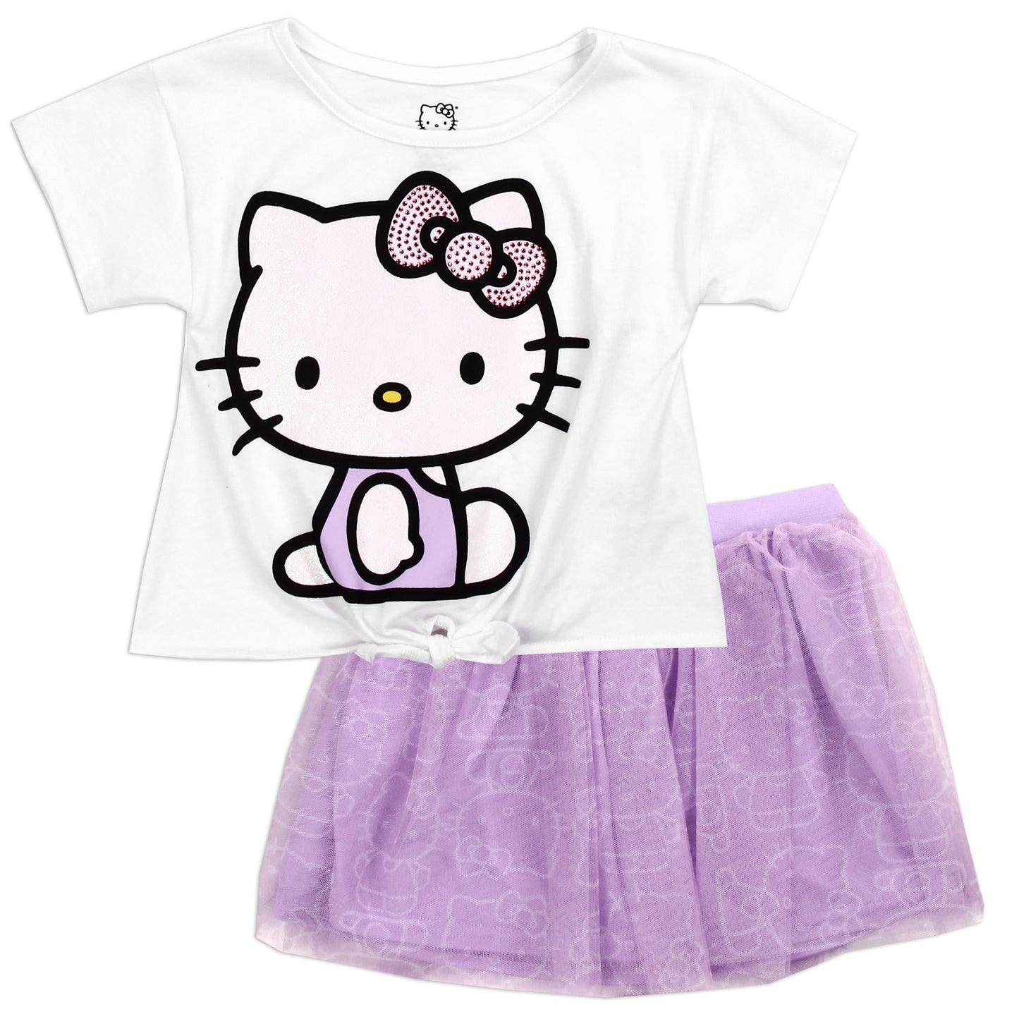 HELLO KITTY 4-6X Girls 2-Piece Tutu Skirt Set (Pack of 6)