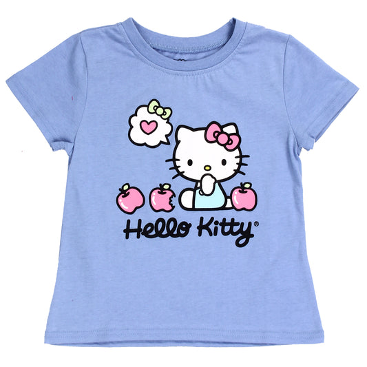 HELLO KITTY Girls 4-6X T-Shirt (Pack of 6)