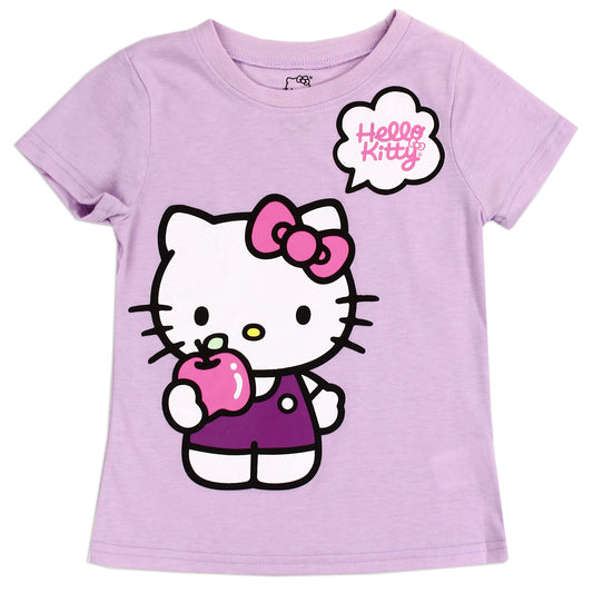 HELLO KITTY Girls 4-6X T-Shirt (Pack of 6)