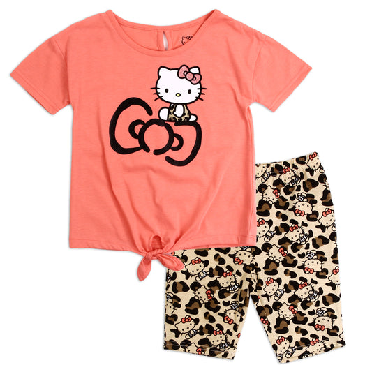 HELLO KITTY Girls 4-6X 2-Piece Short Set (Pack of 6)