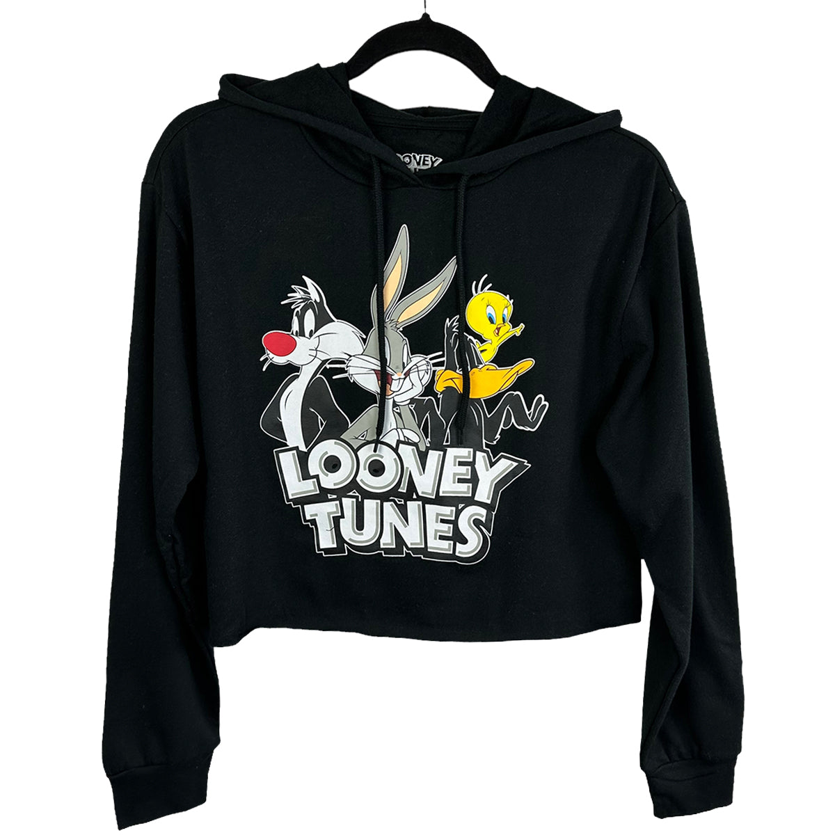 LOONEY TUNES Junior Fleece Cropped Hoodie with Shorts (Pack of 6)