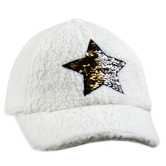 LIMITED TOO Sherpa Cap W/ Flip Sequin (Pack of 3)