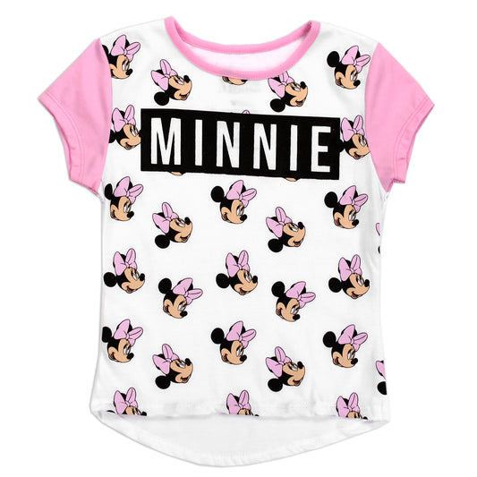 MINNIE MOUSE Girls 7-16 T-Shirt (Pack of 6)