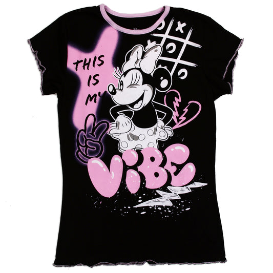 MINNIE MOUSE Girls 4-16 T-Shirt (Pack of 12)