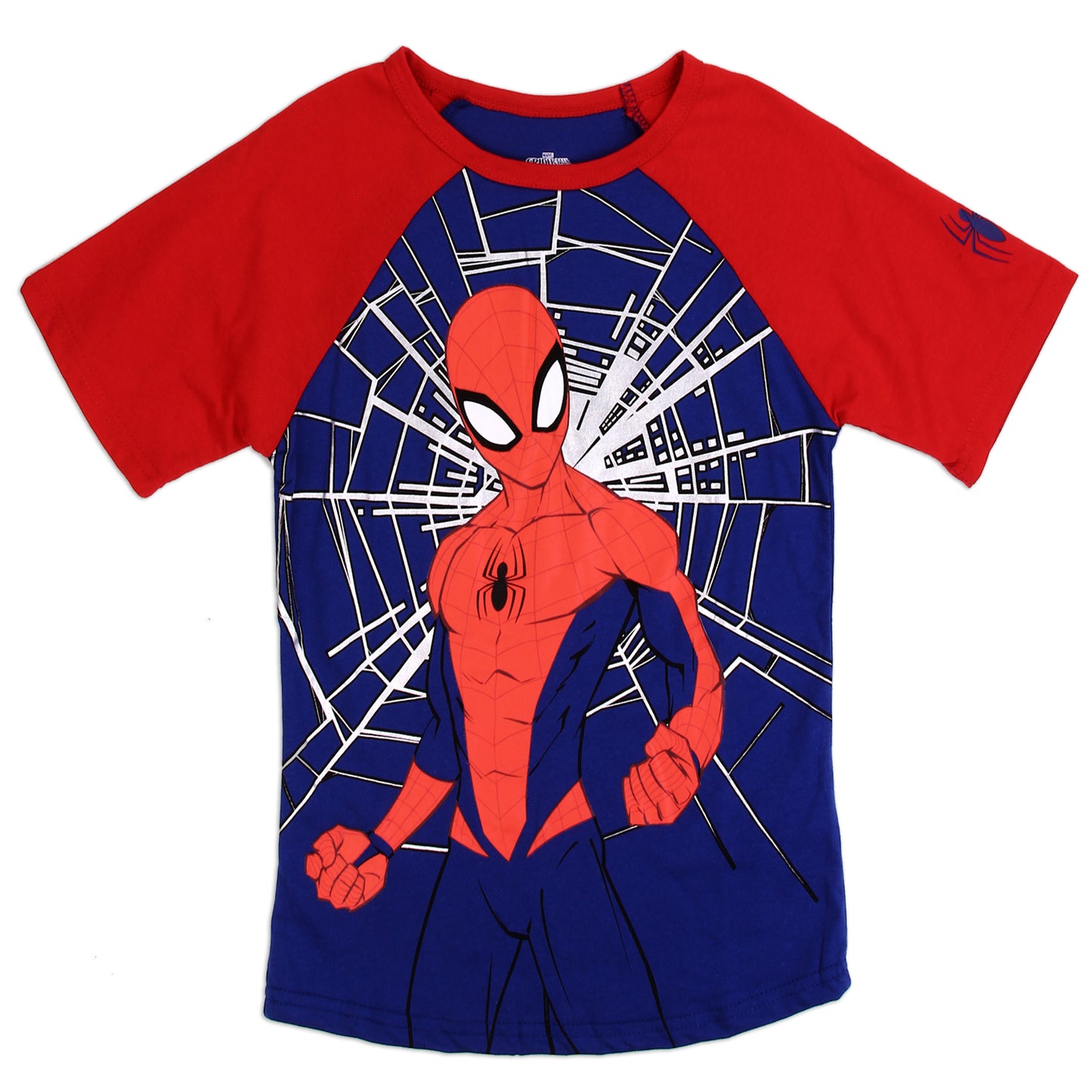 SPIDER-MAN Boys 4-7 T-Shirt (Pack of 6)