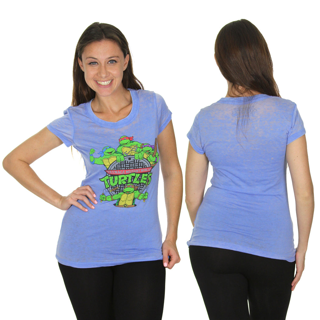 NINJA TURTLES Junior Short Sleeve Top (Pack of 5)