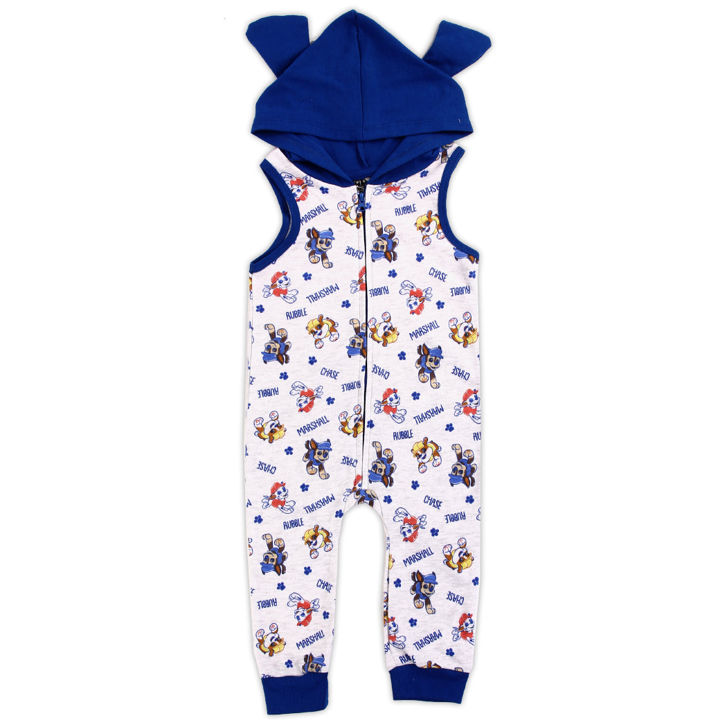 PAW PATROL Boys Infant Hooded Romper (Pack of 6)