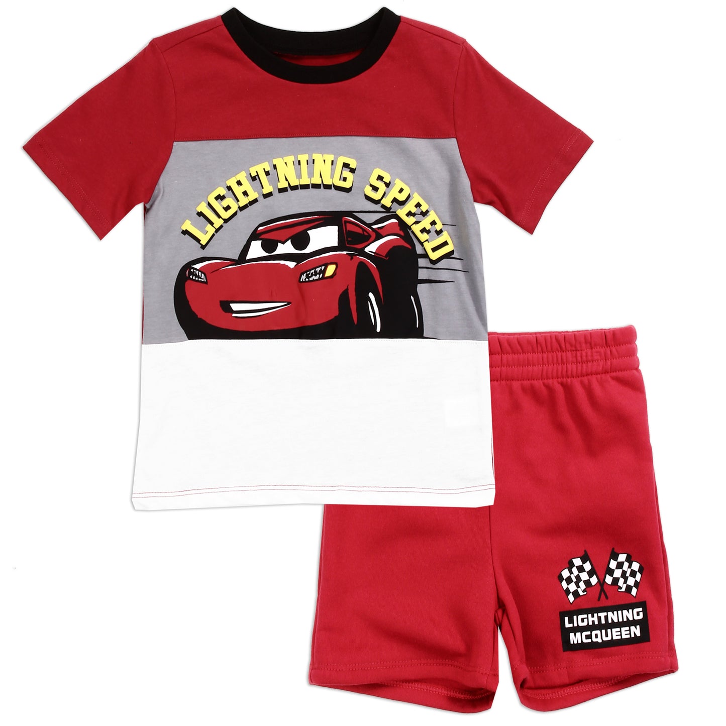 CARS Boys Toddler 2-Piece Short Set (Pack of 8)