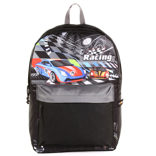 STARPAK 16" Backpack - Racing (Pack of 3)