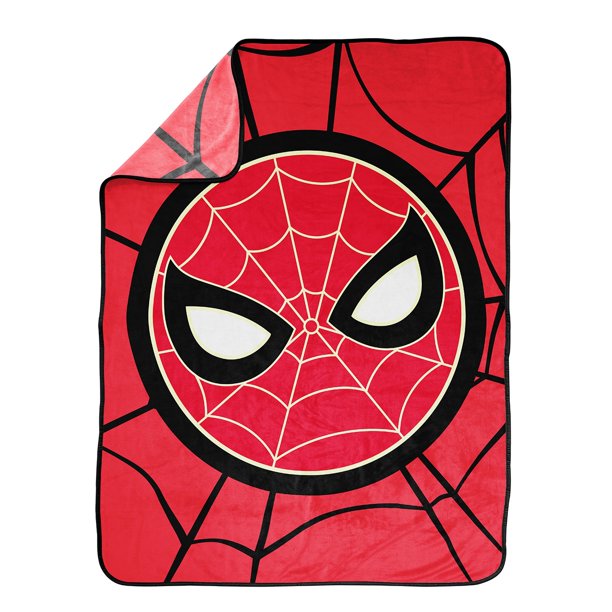 SPIDER-MAN Kids' Plush Throw Blanket (Pack of 3)