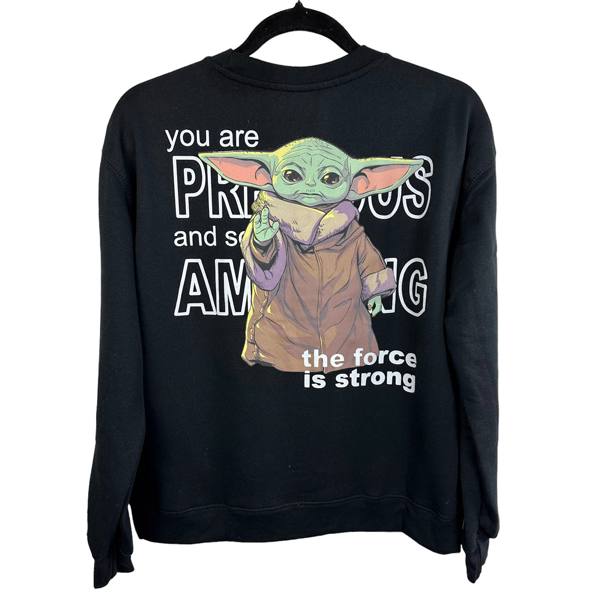 STAR WARS YODA Junior Fleece Crewneck Sweatshirt (Pack of 6)