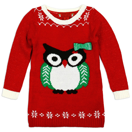 Girls 7-16 Christmas Ugh-Lee Sweater (Pack of 6)