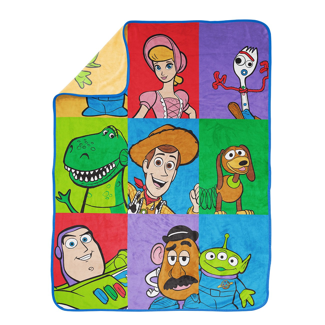 TOY STORY Kids' Plush Throw Blanket (Pack of 3)