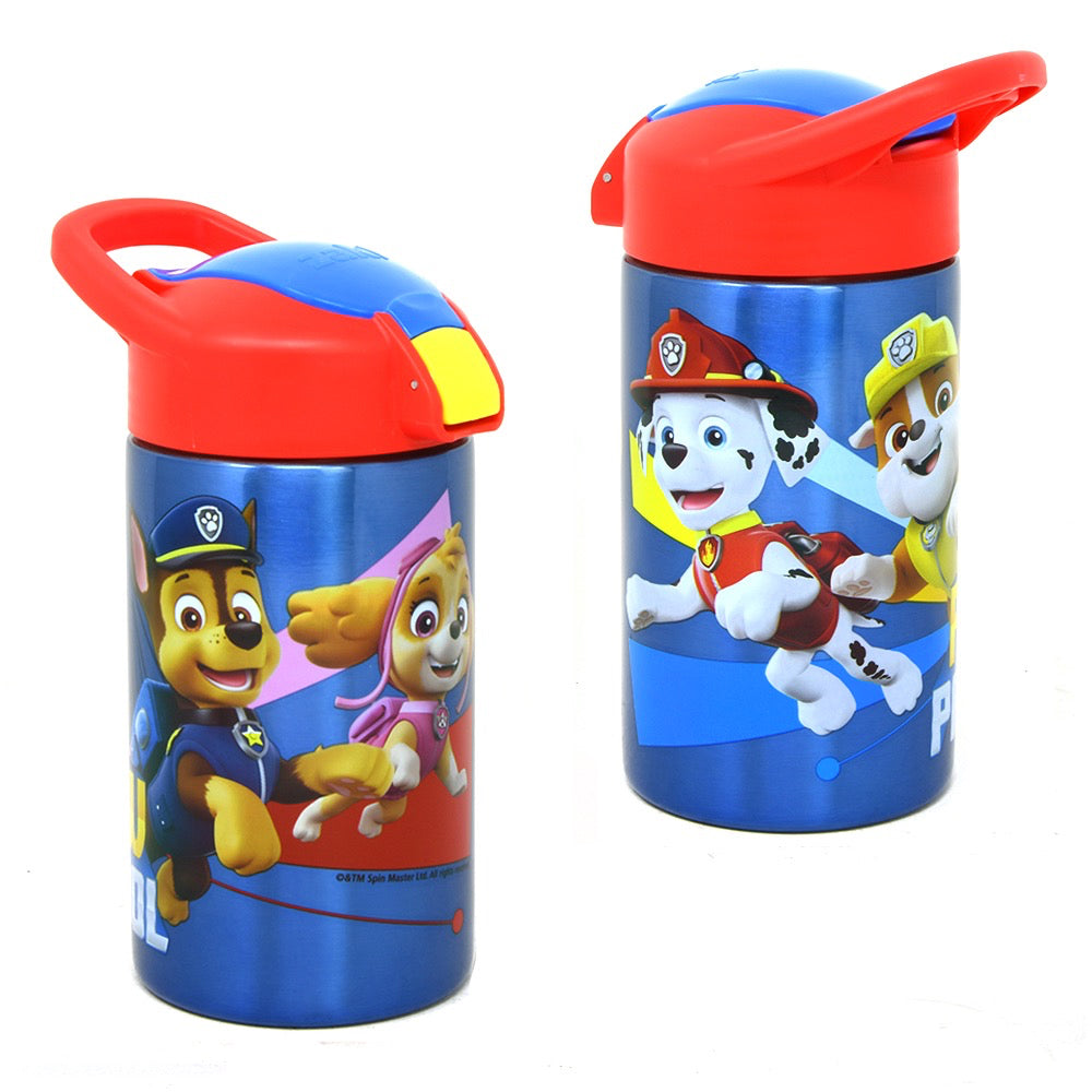 ZAK 15.5oz STAINLESS STEEL VECTOR BOTTLE - PAW PATROL (Pack of 4)