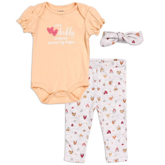 WILD CHILD! Girls Newborn 3-Piece Pant Set (Pack of 6)