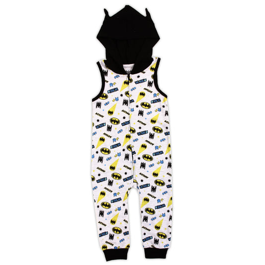 BATMAN Boys Infant Hooded Romper (Pack of 6)